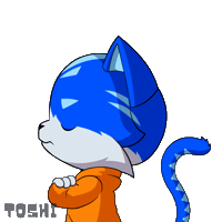 Mad Cat Sticker by Toshithecat
