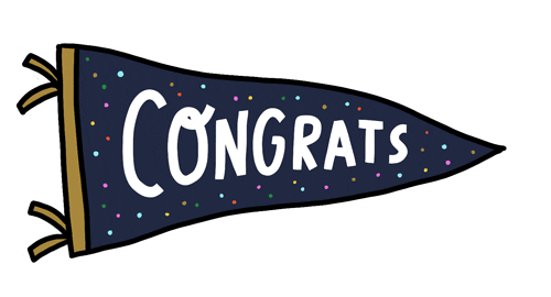 Congrats Graduation Sticker by evite