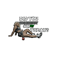 Fitness Running Sticker by NardFit