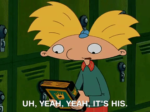 hey arnold nicksplat GIF
