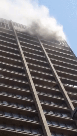 Firefighter Dies After Falling From Burning Health Department Building in Johannesburg
