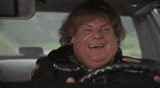Scared Chris Farley GIF