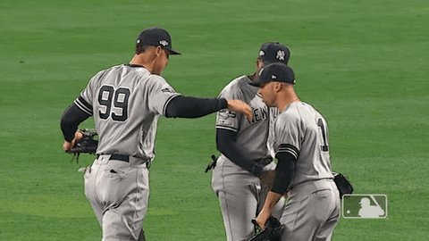 New York Hug GIF by MLB