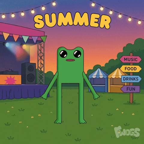 Good Vibes Hello GIF by fwogs
