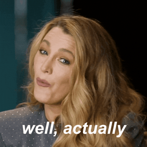 You Know No GIF by Blake Lively Fan