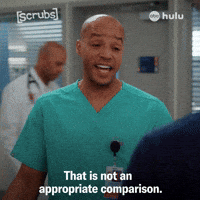 How Dare You Scrubs GIF by ABC Network