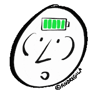 Tired Face Sticker by andregola