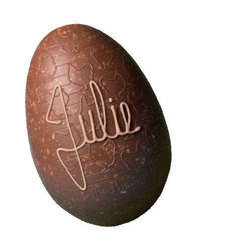 jeff_de_bruges spring chocolate gift rabbit Sticker