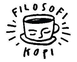 filosofikopidigital coffee cafe sleepy caffeine Sticker