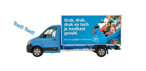 Auto Bus Sticker by Albert Heijn