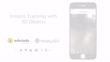 augmented reality qt GIF by Wikitude