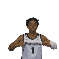 Basketball Jersey Sticker by Providence Friars