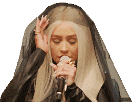 Christina Aguilera Singer Sticker by Amazon Prime Video