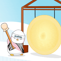 Wake Up Penguin GIF by Pudgy Penguins