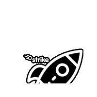 Rocket Sticker by Strike SV