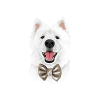 Otiboaty Sticker by Pickle's Pawtraits