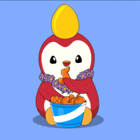 Hungry Fast Food GIF by Pudgy Penguins