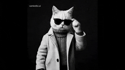 Black And White What GIF by vankedisi