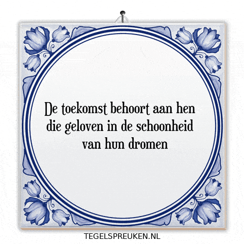 Hoop Nl GIF by Tegelspreuken.nl