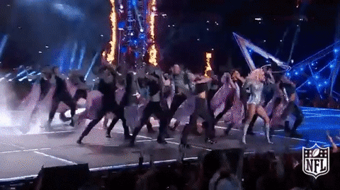 lady gaga football GIF by NFL