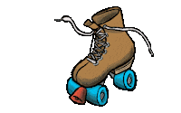 Doodles Rollerskate Sticker by Simon Kids