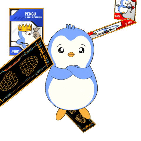 Collect Magic The Gathering Sticker by Pudgy Penguins