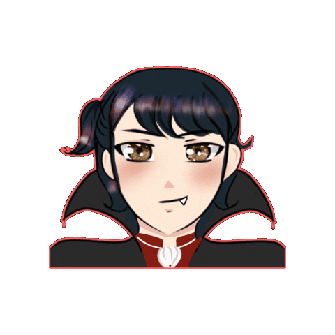 ByRegulus vampire oc vampiro cazadoresdeanomalias Sticker