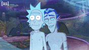 Rick And Morty Kiss GIF by Adult Swim