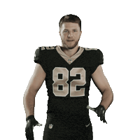 Happy Football Sticker by New Orleans Saints