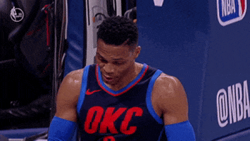 Russell Westbrook No GIF by NBA