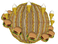 Rotating Ice Cream Sticker by badblueprints