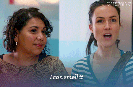 smell GIF by Offspring on TEN