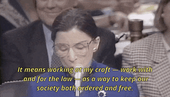 Ruth Bader Ginsburg Rbg GIF by GIPHY News