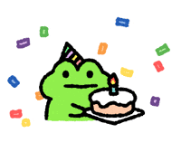 Birthday Drawing GIF