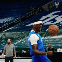 Applaud Game Time GIF by Milwaukee Bucks