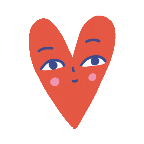 Heart Love Sticker by caridibuja