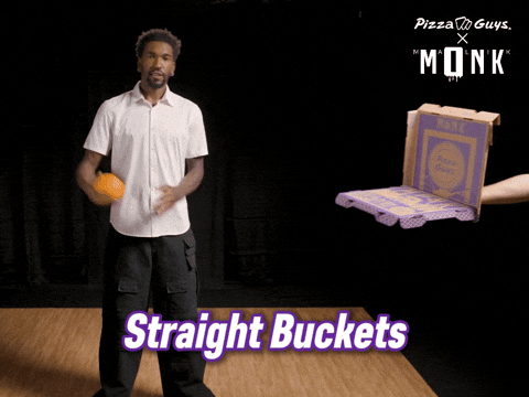 pizzaguys giphyupload basketball pizza dunk GIF