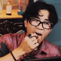 Gag Eating GIF