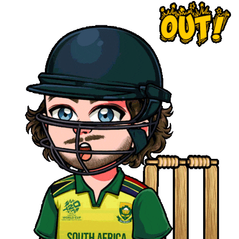 Cricket Ball Kick Sticker by Luke Westen