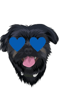 pupandrunning in love pup and running montie get pup and running today Sticker