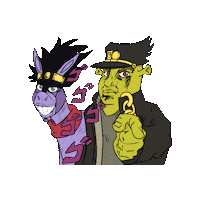 Atzon shrek shrekaro Sticker
