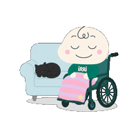 Alivioplus selfcare fatigue spoonie chronicillness Sticker