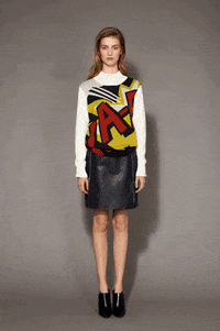 pop art pow GIF by fashgif