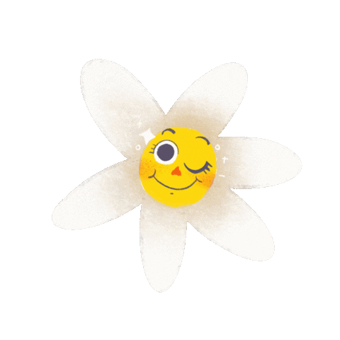 Cellamatpagi giphyupload flower wink decor Sticker