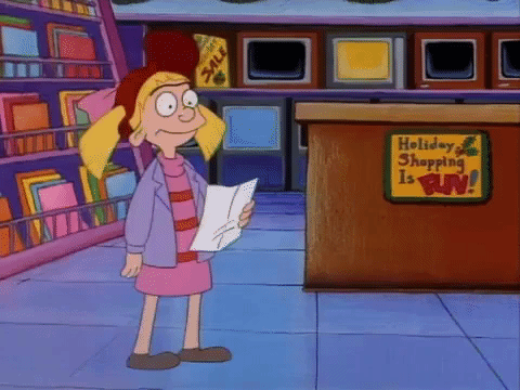 hey arnold nick splat GIF
