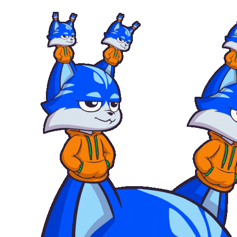 Cat Loop Sticker by Toshithecat