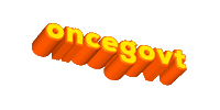 oncegovt  Sticker