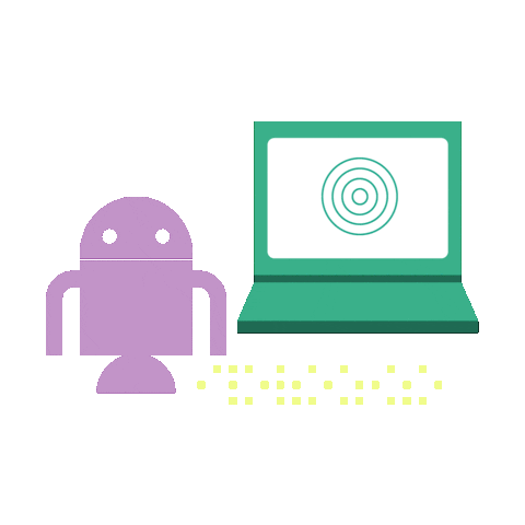 visionfack giphyupload digital robot ai Sticker