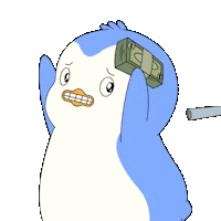 Penguin Gas Sticker by Pudgy Penguins