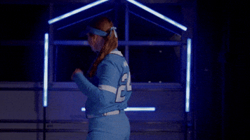 Softball Smile GIF by UNC Tar Heels